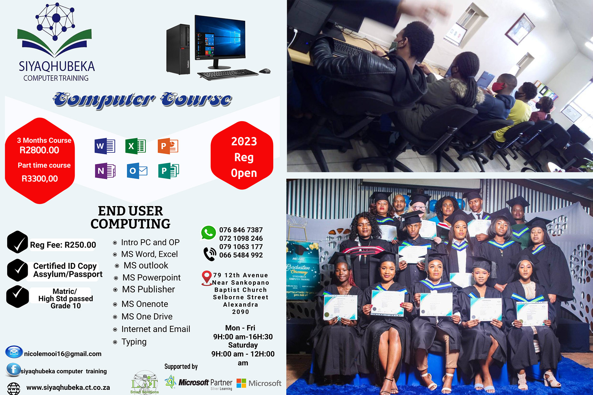 Siyaqhubeka Computer Training